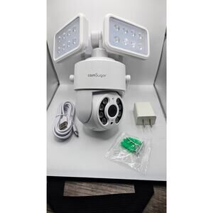 SMART GARDEN LIGHT CAMERA  MONITORING AND LIGHTING  SECURITY  OPEN BOX